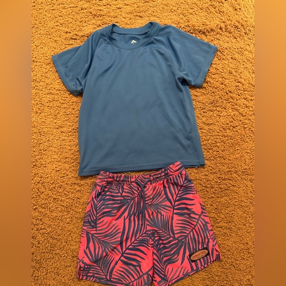 Bright Blue Boys Swim Rashguard - Picture 4 of 4